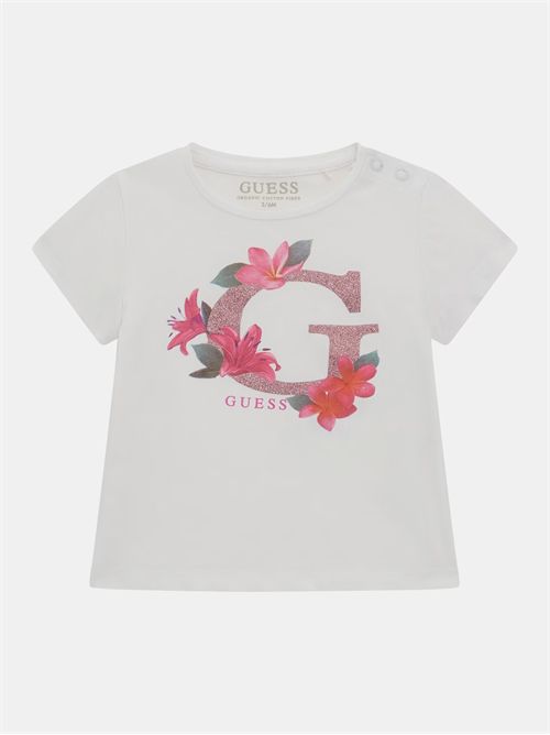 t-shirt girl white GUESS | A5GI02K6YW4/G011